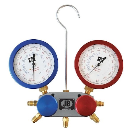 Mechanical Manifold Gauge Set, 5 Valves MPN:30744