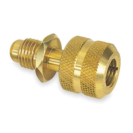 Adapter, 0 Deg, 2 in L, Brass, 800 psi MPN:33112N