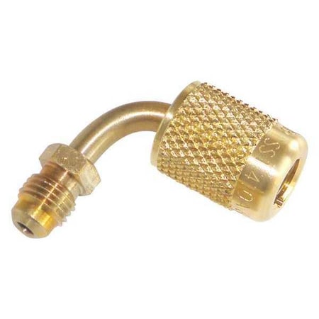 Quick Coupler, 1/4 In Mx5/16 In F, 90 Deg MPN:33116N