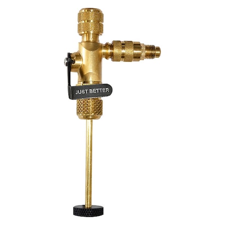 Valve Core Remover, 3 1/4 in L, Brass MPN:A32525SV