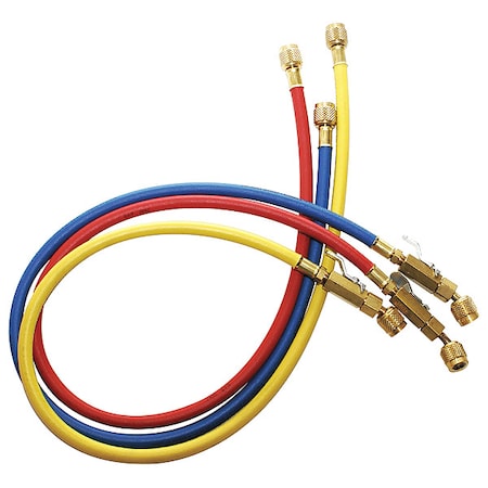 Hose Set, 5 ft L, Blue/Red/Yellow, 800 psi MPN:CCLBV-60