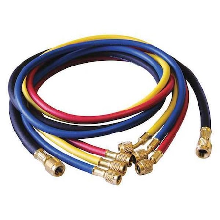 Hose Set, 5 ft L, Black/Blue/Red/Yellow MPN:CCLE4-60