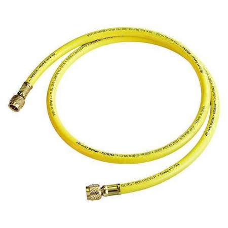 Charging/Vacuum Hose, 60 In, Yellow MPN:CL6-60Y