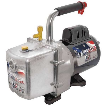 Eliminator Refrig Evacuation Pump, 6.0 cfm, 6 ft. MPN:DV-6E