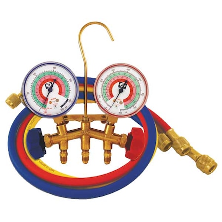 Manifold Gauge, 2-Valve MPN:M2-5-410A