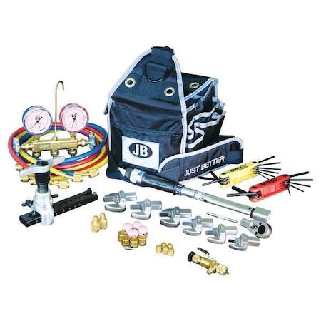 Mini-Split Tool Kit, With 1/4 in H/P Hose MPN:MSKIT1