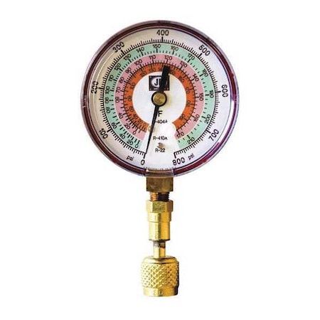 Test Gauge, Red, For R-22, R-404A, R-410A MPN:QC-G825