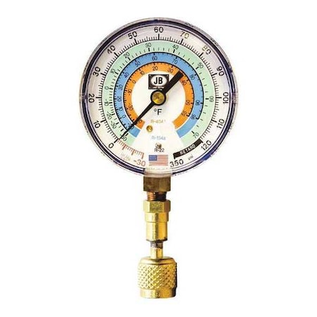 Test Gauge, Blue, For R-22, R-134A, R-404A MPN:QC-G851