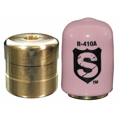 Refrigerant Cap Locks, 1/4 in, R-410A, PK50 MPN:SHLD-P50
