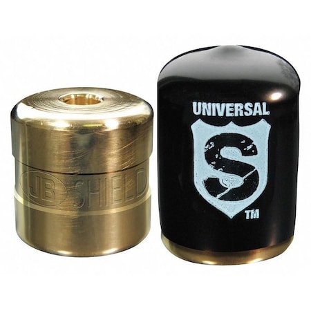 Refrigerant Lock Cap, 1/4 in, Brass, PK4 MPN:SHLD-U4