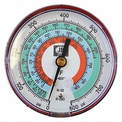 High Side Pressure Gauge 3-1/8 Diameter MPN:M2-605