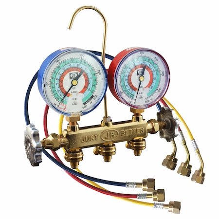 Manifold Gauge Kit, 18 in L, 3 1/8 in Dia MPN:22733RF-18