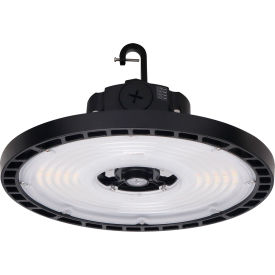 Commercial LED UFO 150w adjustable Power/CCT High Bay Light Fixture 120-277V 22000-21600 Lumens CLU11-150WS1BT2A1- BH40/50WD