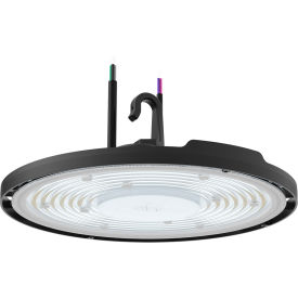 Commercial LED UFO LED High Bay Light 150W 120-277V 21000 Lumens 5000K Black CLU97-150WML-50K