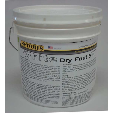 Concrete Repair Compound, Pail, White, Tomes MPN:GRA-107-W