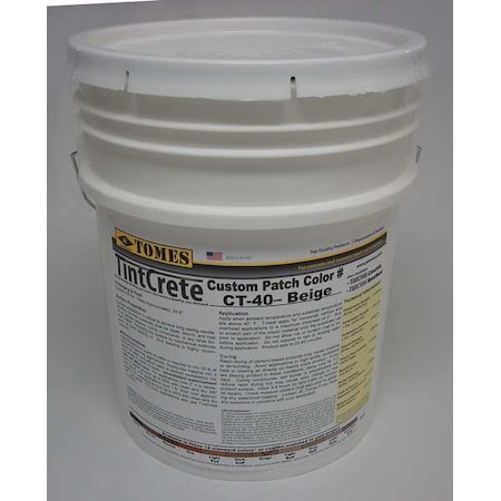 Concrete Patch and Repair, Pail, Almond, TintCrete MPN:GRA-CT40-121