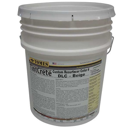 Concrete Resurfacer, Pail, Almond, TintCrete MPN:GRA-DLC-21