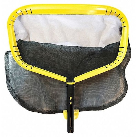 Leaf Rake, 2 in L, Black; Yellow MPN:40-387
