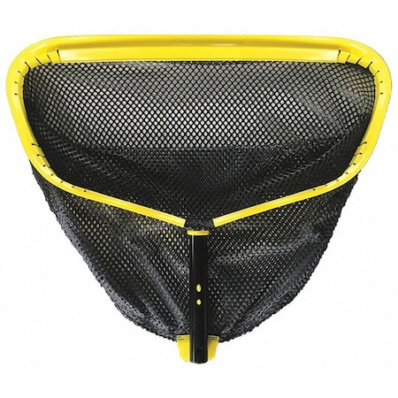 Leaf Rake, 22 in L, Black; Yellow MPN:40-396