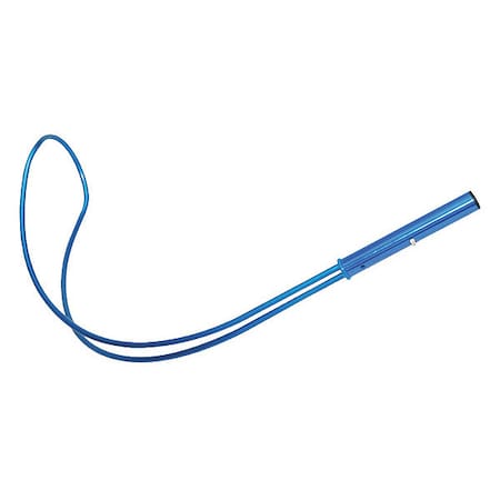 Safety Hook, Aluminum, Blue, 23-5/8