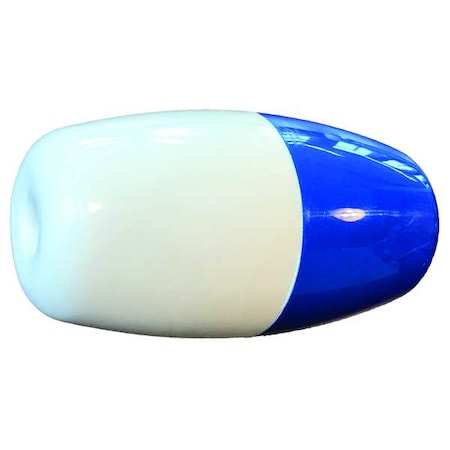 Rope Float, 8.5 in L, Blue/White MPN:90-861-F