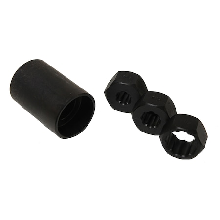 Triple Duty Drive-On, Rib-Grip Lug Off Tool Kit-Budd and Spoke Wheels MPN:XLT66B