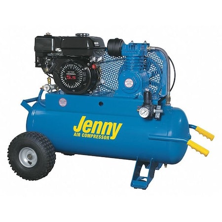 Portable Gas Air Compr, 1 Stage, 6 1/2 hp MPN:C6HGA-17P