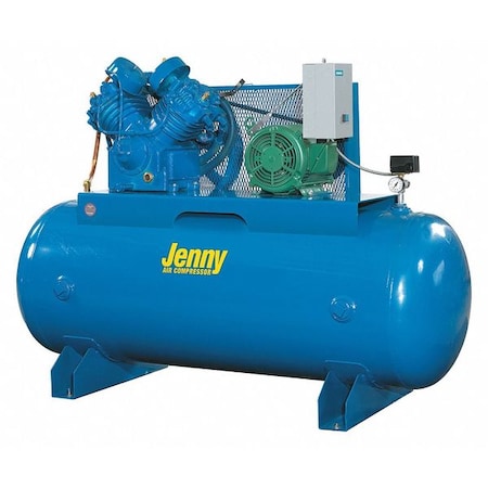 Electric Air Compressor, 7.5 hp, 2 Stage MPN:U75B-80-230/1