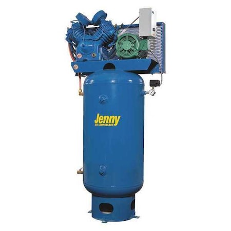 Electric Air Compressor, 7.5 hp, 2 Stage MPN:U75B-80V-230/1