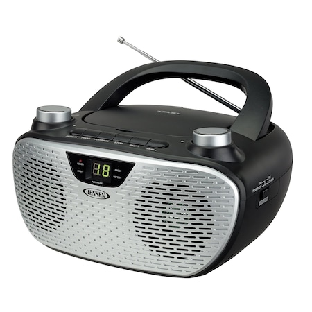 Portable CD Player with AM/FM Radio -Bla MPN:CD-485-BK