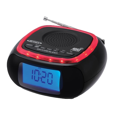 AM/FM Weather Band Clock Radio MPN:JEP-725