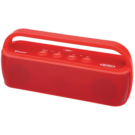 Bluetooth Wireless Stereo Speaker, Red MPN:SMPS-627-R