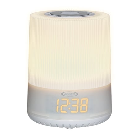 Mood Lamp Digital Dual Alarm Clock Radio MPN:JCR-360