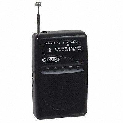 Radio Black 6 W 6 D 5-1/4 H MPN:MR-80