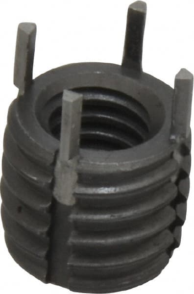 Thread Locking Insert: 5/16-18 Internal Thread, 1/2-13 External Thread, UNC, 0.43