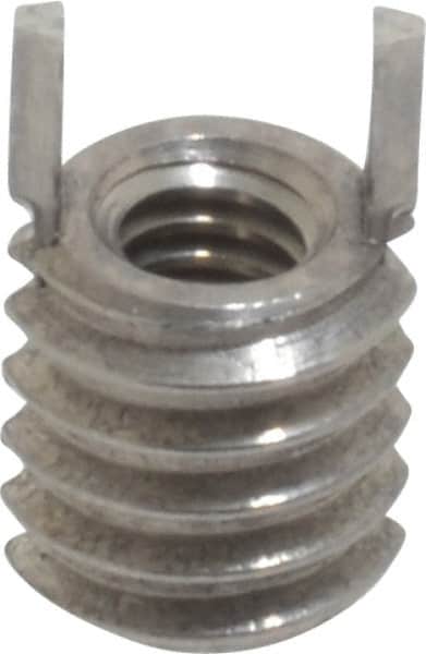 Thread Locking Insert: #8-32 Internal Thread, 5/16-18 External Thread, UNC, 0.31