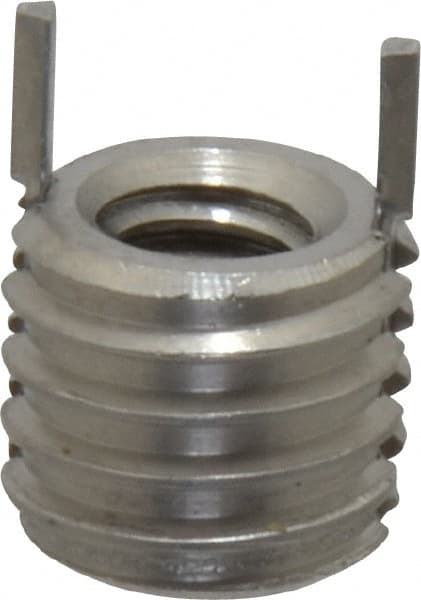 Thread Locking Insert: 1/4-20 Internal Thread, 7/16-14 External Thread, UNC, 0.37