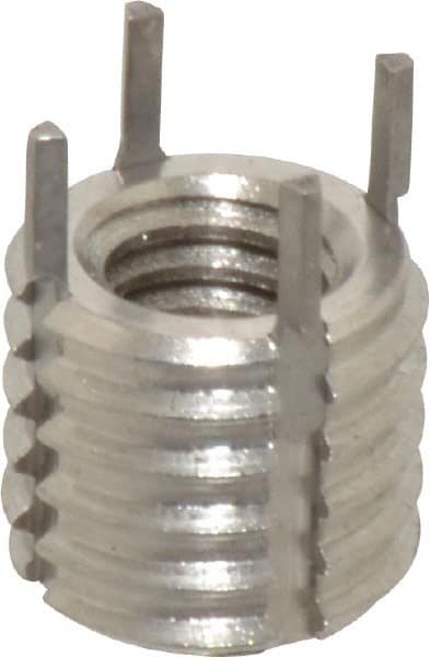 Thread Locking Insert: 5/16-18 Internal Thread, 1/2-13 External Thread, UNC, 0.43