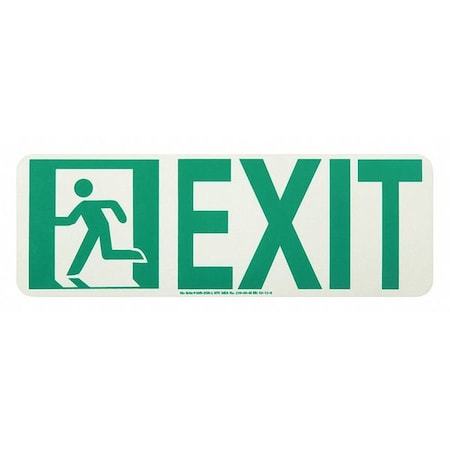 Exit Running Man Left MPN:50R-2SN-L