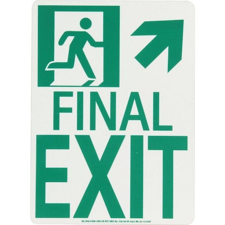 Final Exit Rngmn Upper Right Arrow MPN:50R-3SN-UR