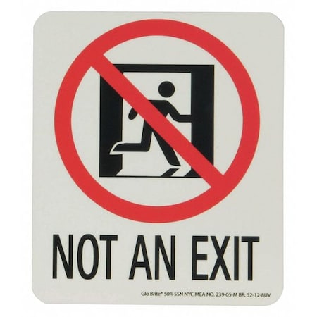 Not An Exit Running Man MPN:50R-5SN