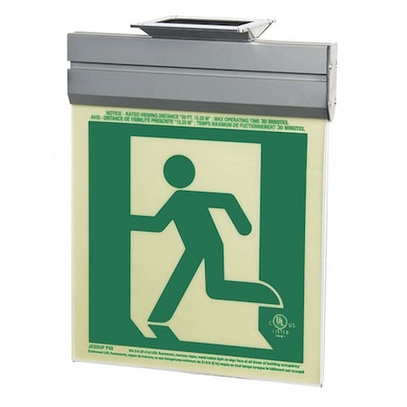 Running Man 2FC, Sngl-Sde, Left, Acr, Green MPN:7230-L-2-ACR-B