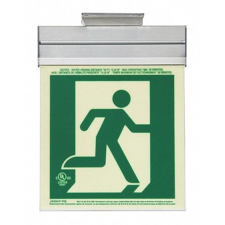 Running Man 2FC, Sngl-Sde, Right, Acr, Green MPN:7230-R-2-ACR-B