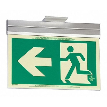 Running Man 2FC, Dble-Sde, Arrow, Acr, Green MPN:7231-A-2-ACR-2-B