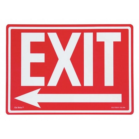 Exit Left Arrow, Rd/PL, 14