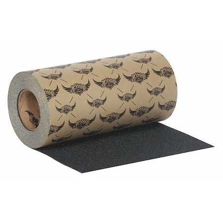 Commercial Grade Anti Slip Grit Roll Silicon Carbide, Adhesive: Rubber Black, 12