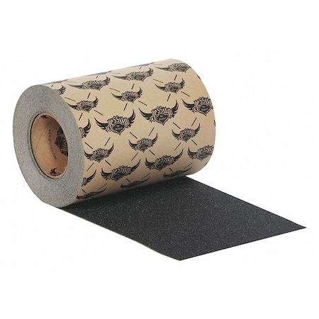 Commercial Grade Anti Slip Grit Roll Silicon Carbide, Adhesive: Rubber Black, 8