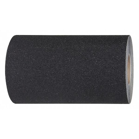 Heavy Duty Anti Slip Grit Tape Roll Silicon Carbide, Adhesive: Rubber Black, 12