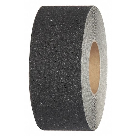Heavy Duty Anti Slip Grit Tape Roll Silicon Carbide, Adhesive: Rubber Black, 3
