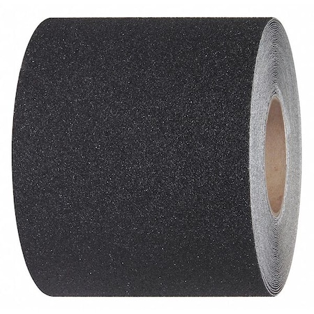 Heavy Duty Anti Slip Grit Tape Roll Silicon Carbide, Adhesive: Rubber Black, 6